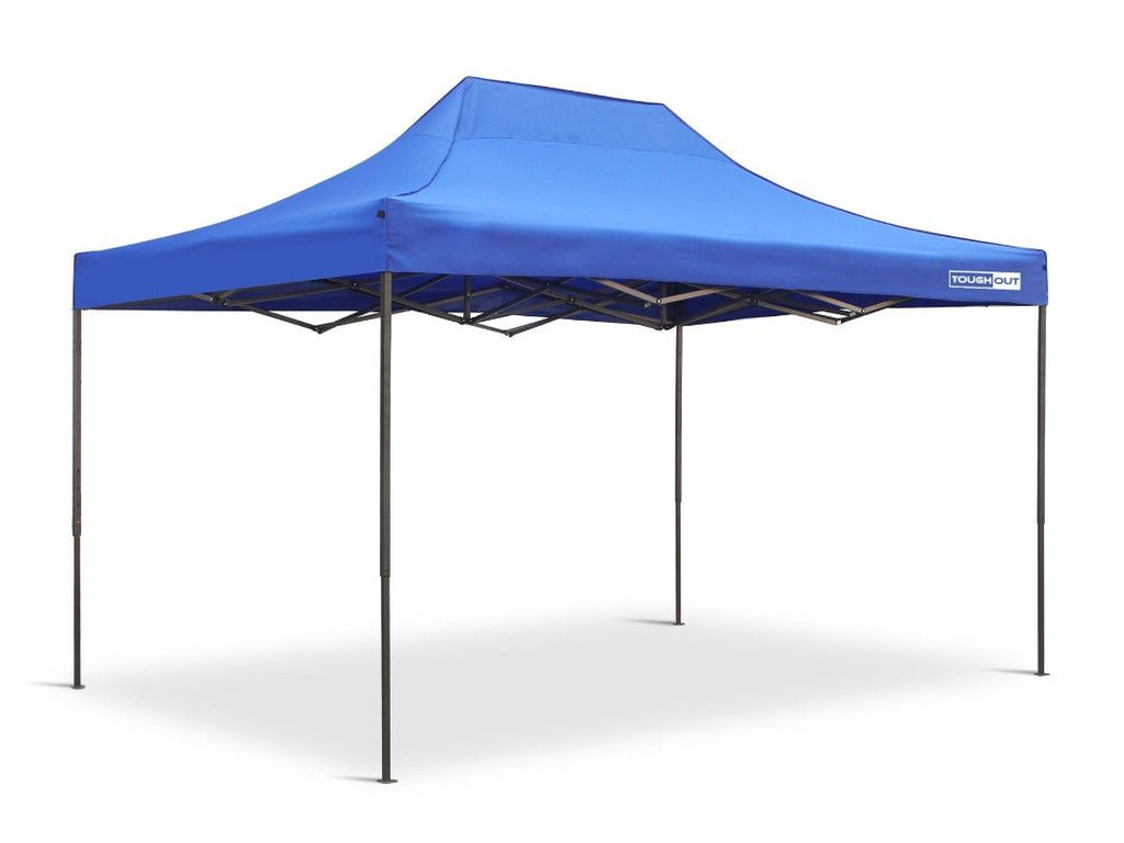 Tentage Rental (4.5m by 3m) (3 Hours)(Blue) - EZBBQ