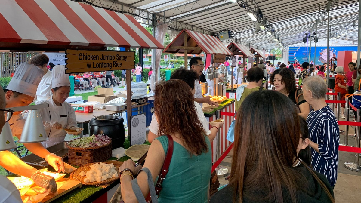 Variety of Booths Carnival Events