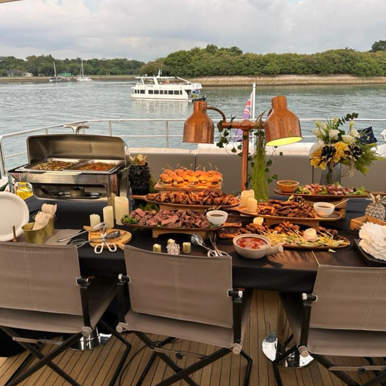 Livegrill Yacht w/ Chef - EZBBQ Singapore