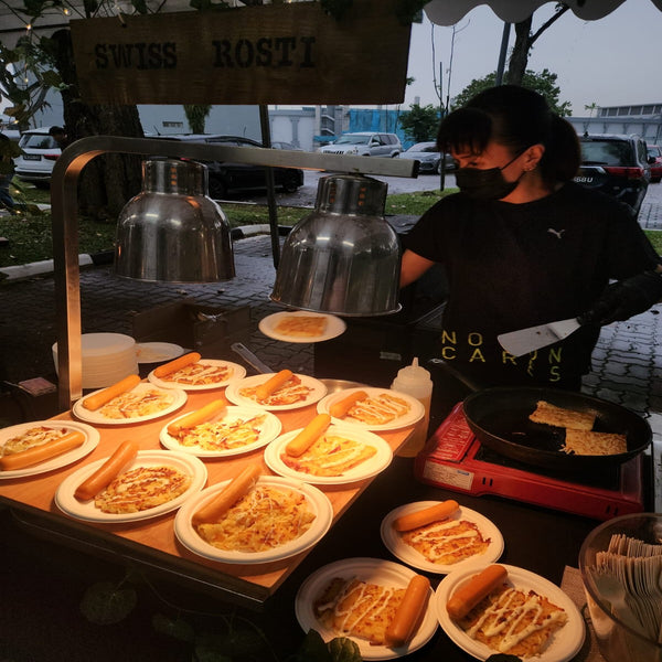 Booth - Rosti w/ Chicken Cheese Sausage