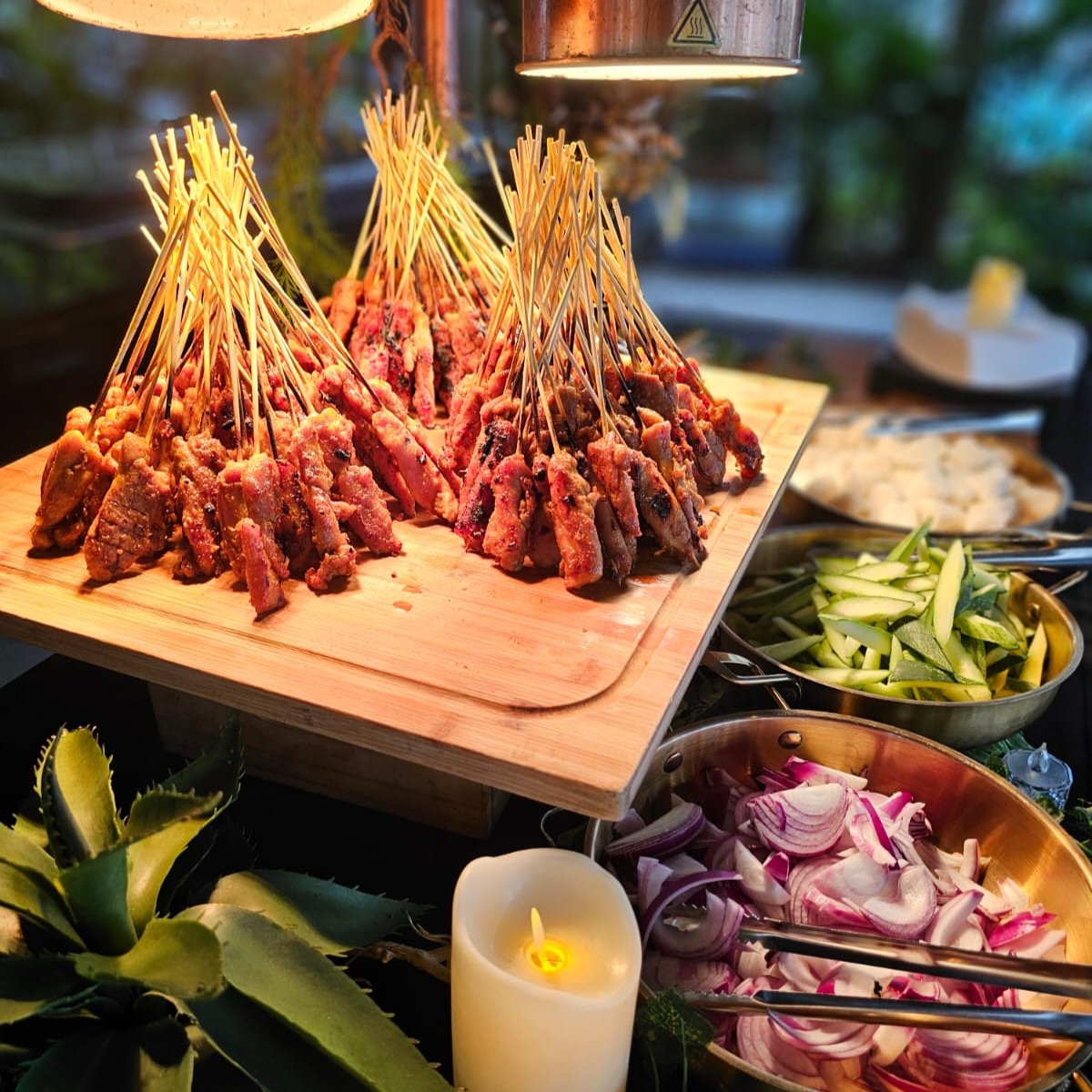 Booth - Chicken Satay - EZBBQ Singapore