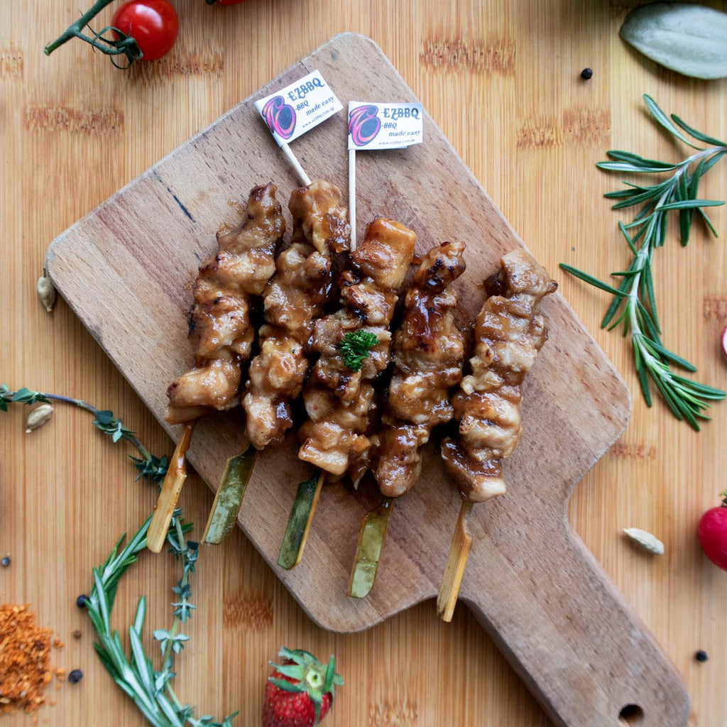 Chicken Yakitori (25 pieces) Kids EZBBQ - BBQ Wholesale & Events BBQ Catering 