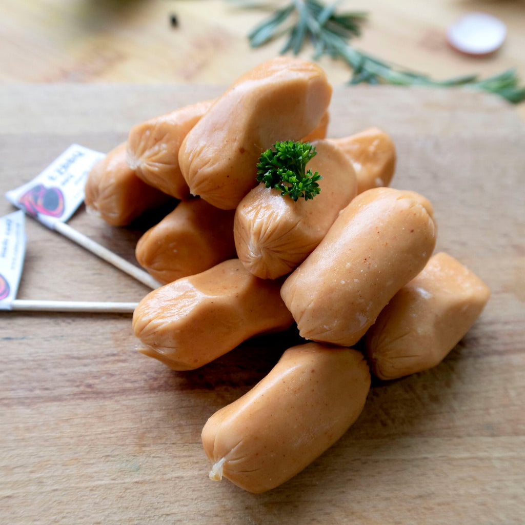 Chicken Cheese Cocktail Sausages (330g) Kids EZBBQ - BBQ Wholesale & Events BBQ Catering 