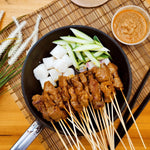 SET - Grilled Mutton Satay (30s) Cooked EZBBQ - BBQ Wholesale & Events BBQ Catering 