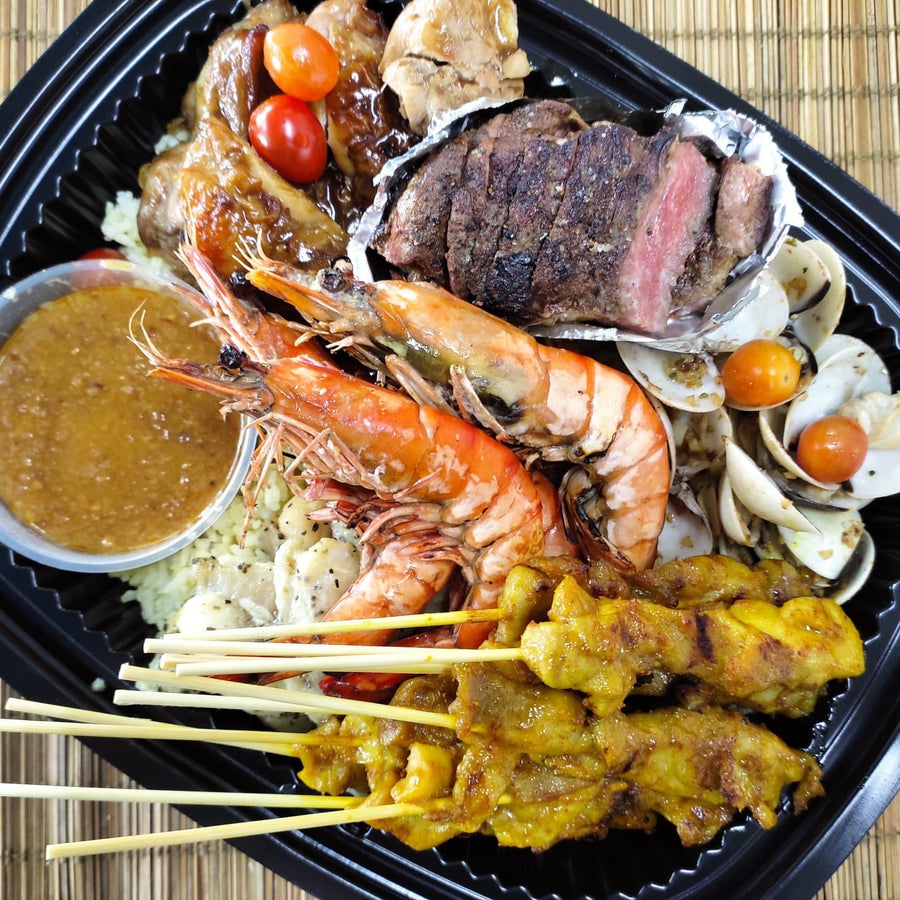 Mixed Grill Platter (5 Pax) Grilled Platters EZBBQ - Halal BBQ & Catering Singapore 