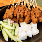 SET - Grilled Mutton Satay (30s) Cooked EZBBQ - BBQ Wholesale & Events BBQ Catering 
