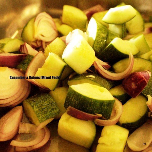 Cucumber & Onions (Mixed)