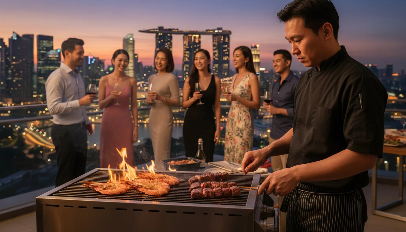 Live Grill Catering Singapore: The Ultimate 2026 Guide to Elevated BBQ Events