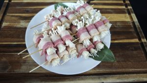 Enoki in Turkey Bacon (10 sticks)