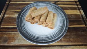 Fried Vegetarian Spring Rolls (10 pcs)