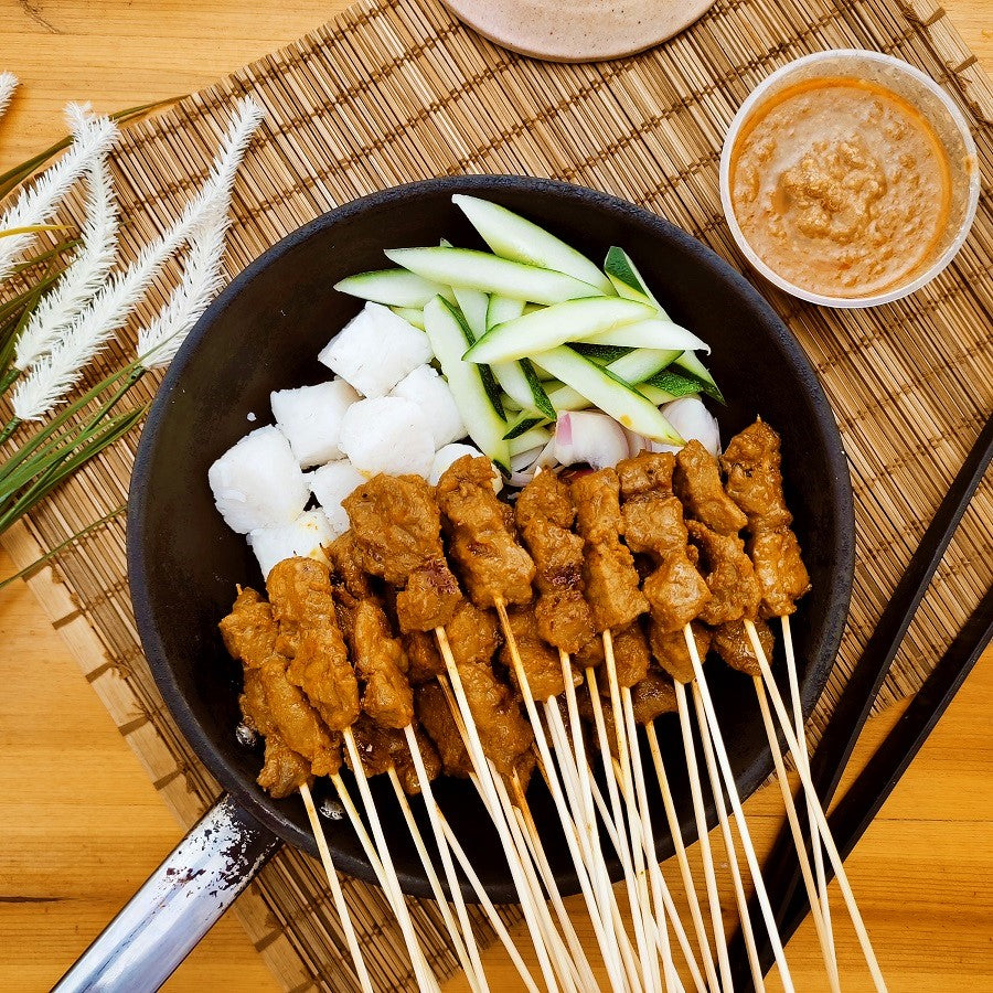 SET – Grilled Beef Satay (30s)