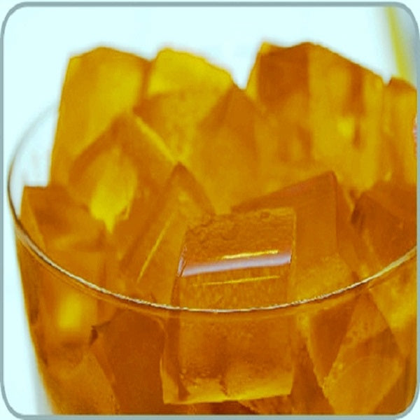 Iced Mango Pudding w/ Longan