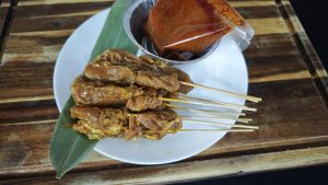 Raw Jumbo Chicken Satay (30s) (With Sauce)
